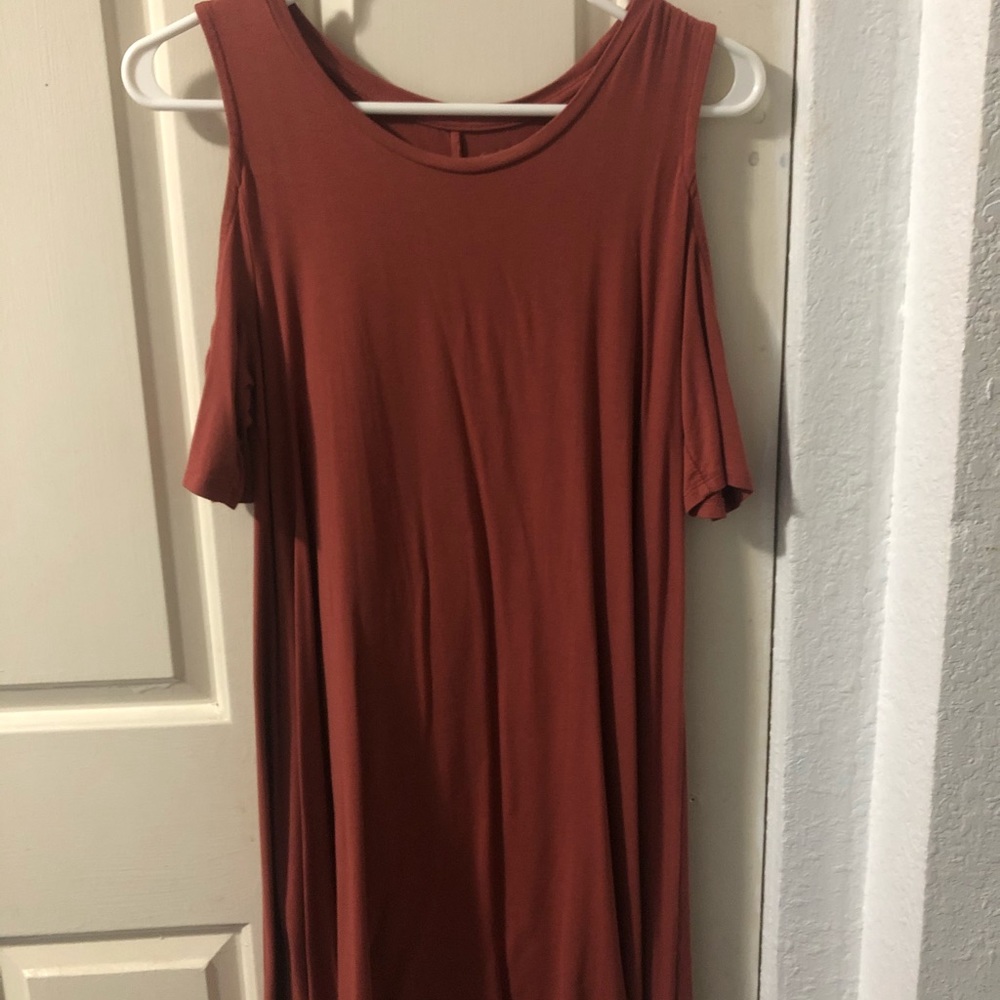 Barely Worn JCPenney Open Shoulder Dress